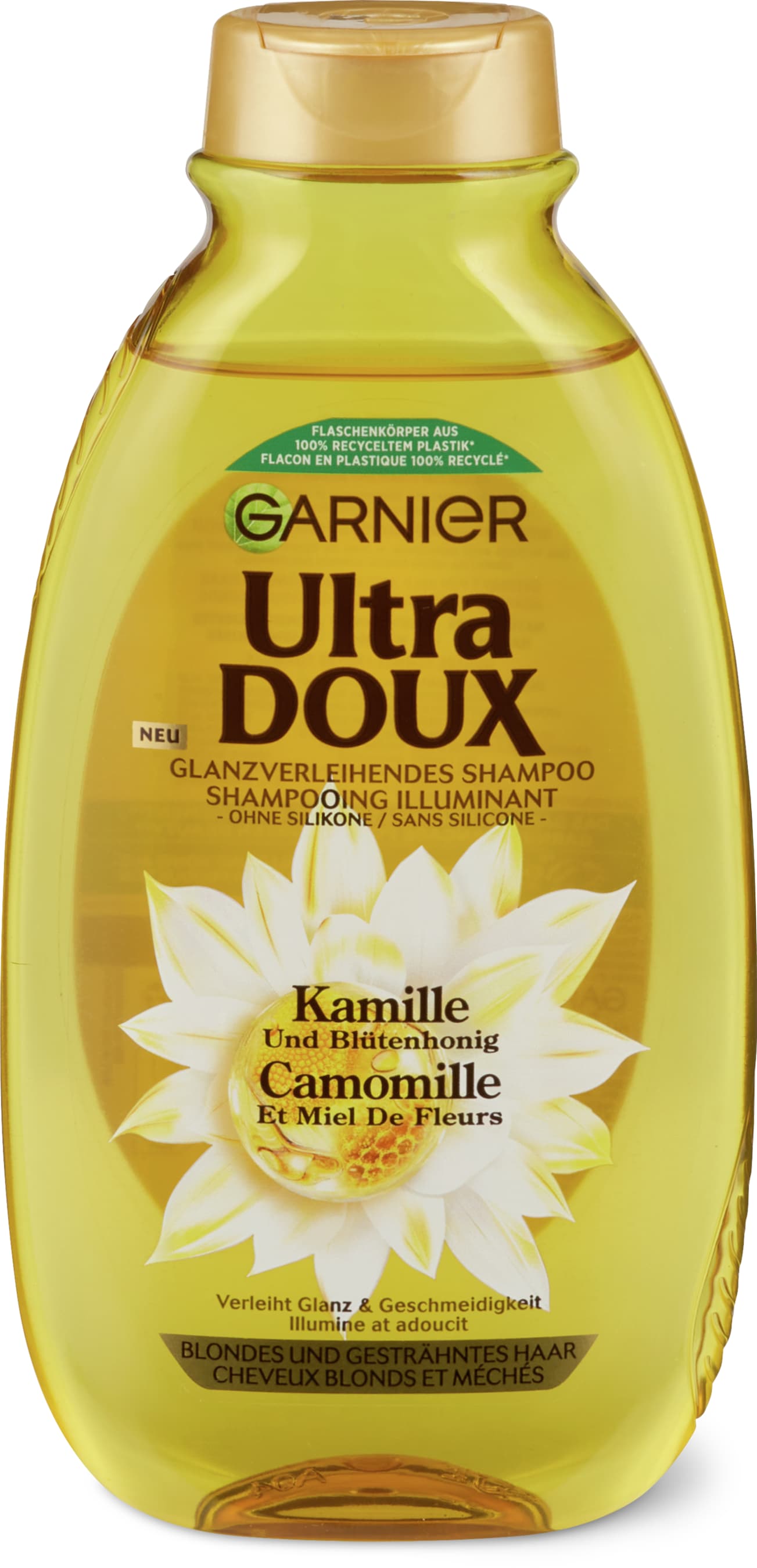 Kamille Shampoo blondes Haar